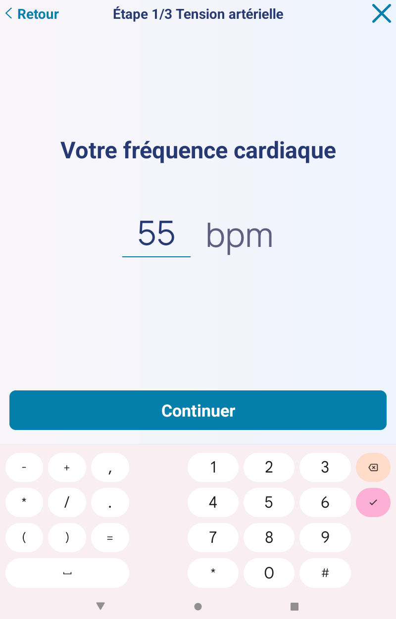 Votre fréquence cardiaque